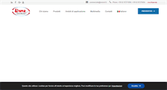 Desktop Screenshot of omzsrl.it