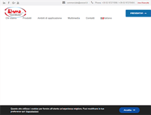 Tablet Screenshot of omzsrl.it
